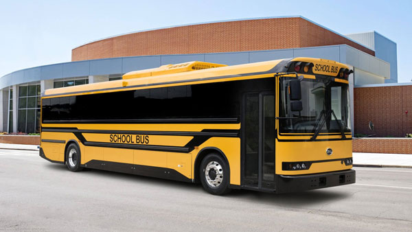BYD Electric School Bus Introduced: 225Km Range, Reverse Charging Function & More