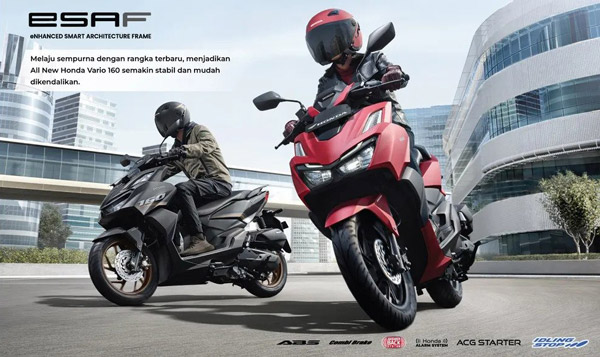 Honda Vario 160 Scooter Debuts: Competes With Yamaha Aerox 155 & Aprila SXR 160