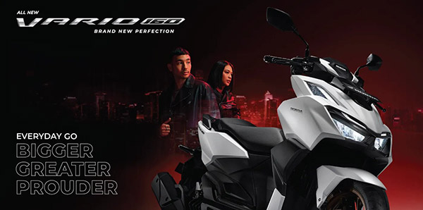 Honda Vario 160 Scooter Debuts: Competes With Yamaha Aerox 155 & Aprila SXR 160