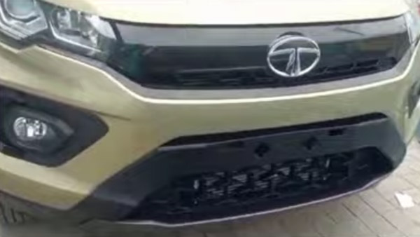 Tata Nexon Kaziranga Edition Spotted At Dealership: Similar To Tata Punch Kaziranga Edition