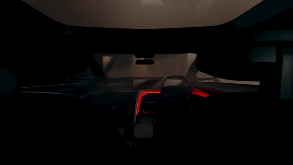 Mahindra Electric SUV Interior Teaser