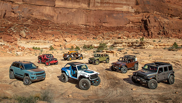 Jeep Reveals 5 New Concept SUVs For Moab Easter Safari