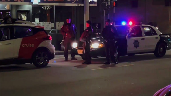 Autonomous Car Gets Pulled Over - Hilarity Ensues Autonomous Car Gets Pulled Over - Hilarity Ensues