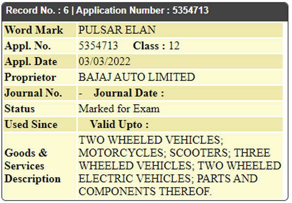 Bajaj Trademarks ‘Pulsar Elan’ & ‘Pulsar Eleganz’: Could It Be Bajaj’s Upcoming Retro Motorcycles
