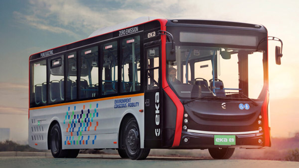 EKA E9 Electric Bus Revealed With 2,500Nm 