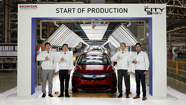 2022 Honda City e:HEV Production Commenced: Launch Soon