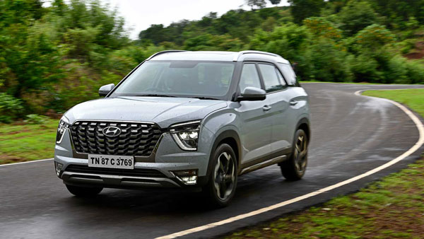 Hyundai Alcazar CNG Spotted Testing - DriveSpark News