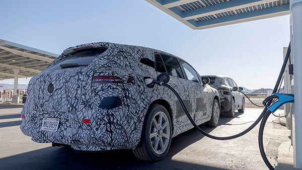 Mercedes-Benz Teases EQS SUV Ahead Of Debut