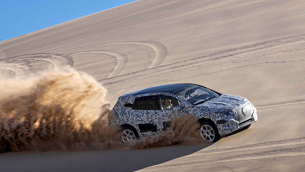 Mercedes-Benz Teases EQS SUV Ahead Of Debut