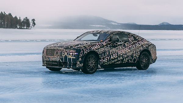 Rolls-Royce Spectre Completes Winter Testing