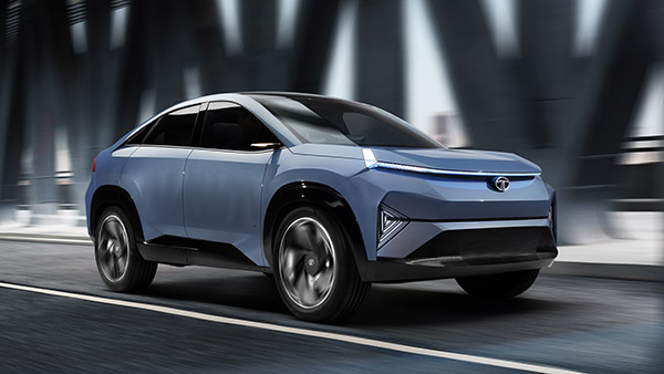Tata Curvv Concept SUV Revealed