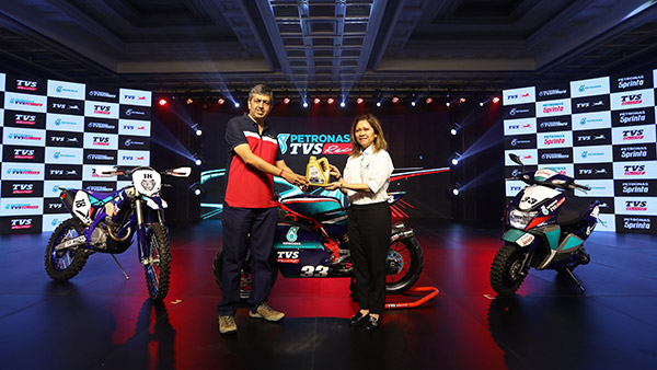 Petronas TVS Racing Team Revealed - TVS Inks Sponsorship Deal With Racing Specialists