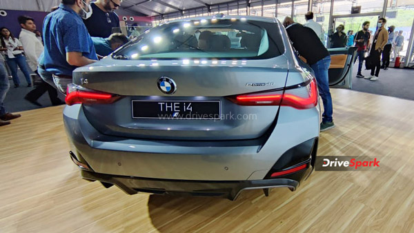 BMW i4 Launched At Rs 69.90 Lakhs - 590km Range