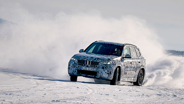 Upcoming BMW iX1 Teased During Winter Testing