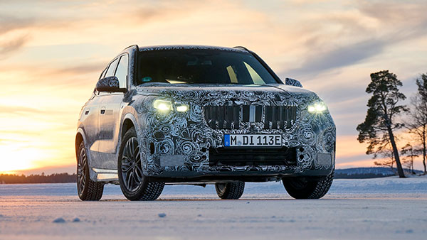 Upcoming BMW iX1 Teased During Winter Testing
