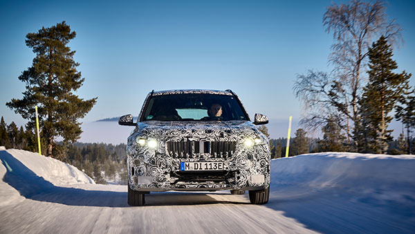 Upcoming BMW iX1 Teased During Winter Testing