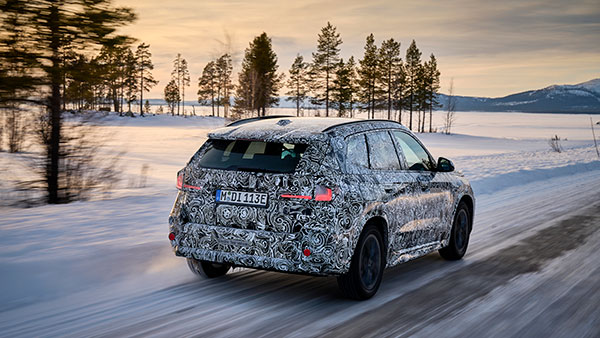 Upcoming BMW iX1 Teased During Winter Testing