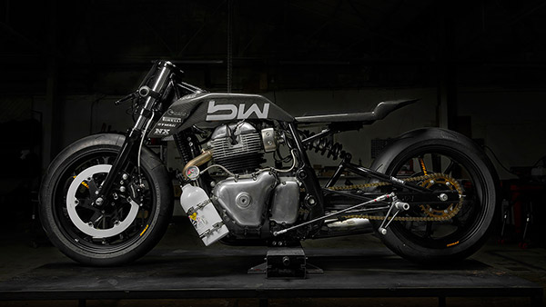Pegasus l’Étalon Noir Is An Otherworldly Drag Bike That Was Once A Continental GT 650 
