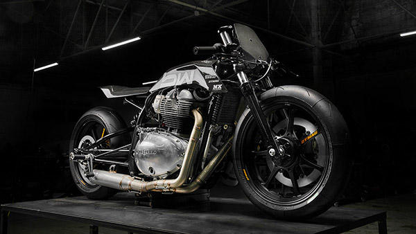 Pegasus l’Étalon Noir Is An Otherworldly Drag Bike That Was Once A Continental GT 650 