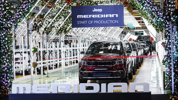 Jeep Meridian Bookings Begin As Production Commences