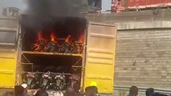 Another Electric Scooter In Flames