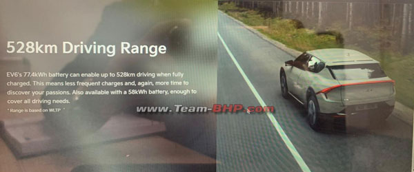 Kia EV6 Brochure Leaked Online: More Than 500Kms On A Single Charge