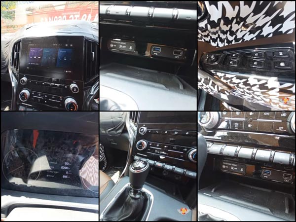 2022 Mahindra Scorpio Interior Spied
