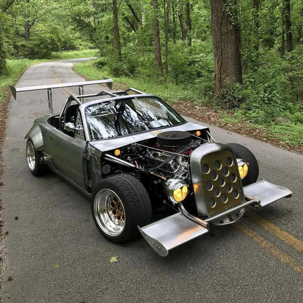 'Odd Rod' Mazda Miata MX-5 Is Absolutely Mental