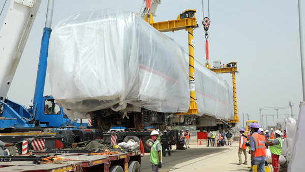 First Trainset For Delhi-Meerut RRTS Arrives