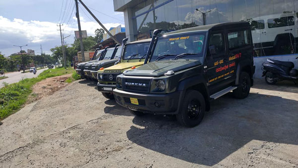 Force Gurkha SUVs Delivered To Karnataka State Forest Department