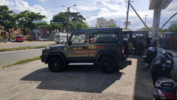 Force Gurkha SUVs Delivered To Karnataka State Forest Department