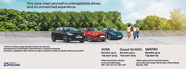 Hyundai Updates Offers For June 2022: Benefits Up To Rs 48,000