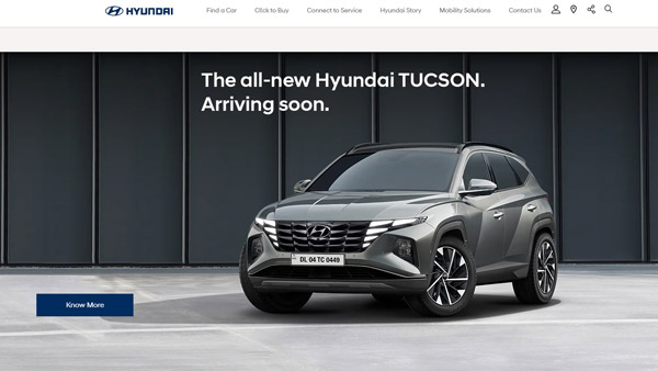 2022 Hyundai Tucson Spotted Testing In India: Interior Spied