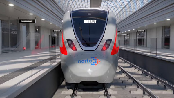 First Trainset For Delhi-Meerut RRTS Arrives