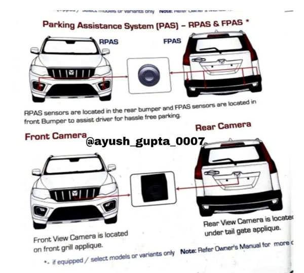 2022 Mahindra Scorpio N Details Leak Again: Owner’s Manual Reveal Dimensions