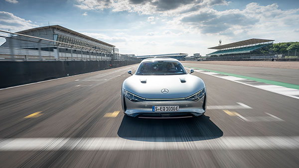 Mercedes Vision EQXX Extends Range Record - Drives 1,202km On A Single Charge 
