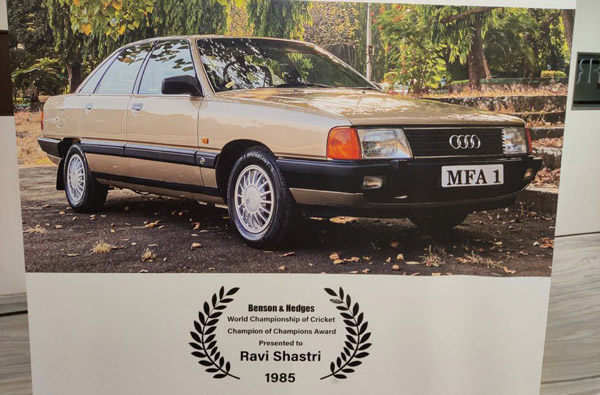 Ravi Shastri's Fully Restored Audi 100 Is A Nostalgia Machine For Cricket Fans