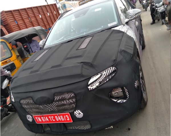 2022 Hyundai Tucson Spotted Testing In India: Interior Spied