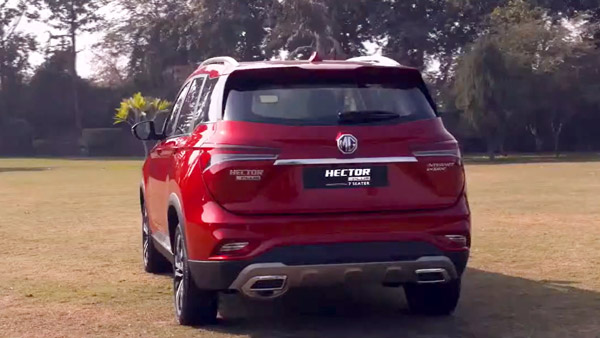 Facelifted MG Hector SUV Could Feature Semi-Autonomous Driving Aids