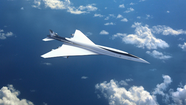Boom Reveals Redesigned Production-Spec Overture Supersonic Jet 