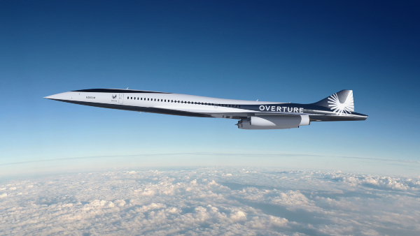 Boom Reveals Redesigned Production-Spec Overture Supersonic Jet 