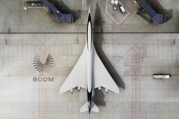 Boom Reveals Redesigned Production-Spec Overture Supersonic Jet 