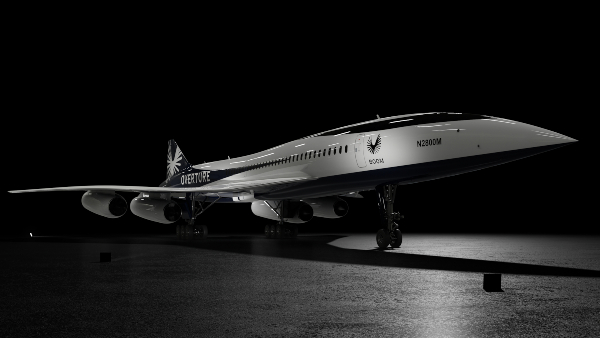 Boom Reveals Redesigned Production-Spec Overture Supersonic Jet 