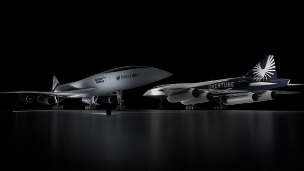 Boom Reveals Redesigned Production-Spec Overture Supersonic Jet 