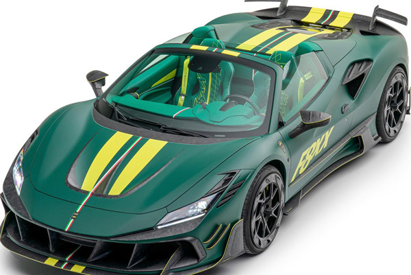 Mansory Ferrari F8XX Spider Revealed With 868bhp Mansory Ferrari F8XX Spider Revealed With 868bhp