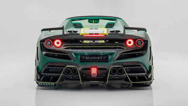 Mansory Ferrari F8XX Spider Revealed With 868bhp Mansory Ferrari F8XX Spider Revealed With 868bhp