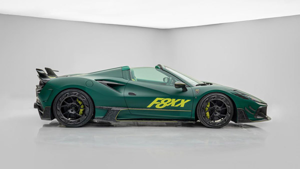 Mansory Ferrari F8XX Spider Revealed With 868bhp Mansory Ferrari F8XX Spider Revealed With 868bhp