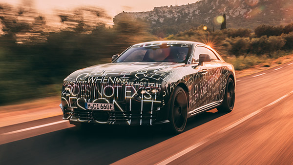 Rolls-Royce Spectre EV Tests Magic Carpet Ride In Its Natural Habitat - The French Riviera