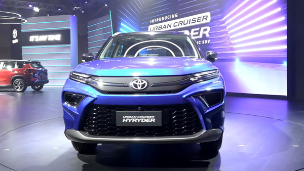 Toyota Urban Cruiser Hyryder Hybrid SUV Unveiled