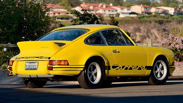 Paul Walker's 1973 Porsche 911 Carrera RS 2.7 To Be Auctioned Off At Monterey Car Week